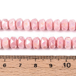 Антикоррозийные гальванические стеклянные бусины&nbsp;GLAA-T025-8mm-11H