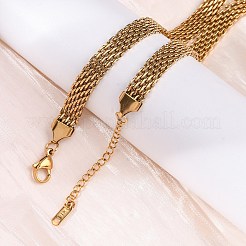 Ожерелья из цепочек из нержавеющей стали 304 толщиной 8 мм&nbsp;NJEW-Q013-04G