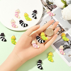 15шт 3 цвета подвески из смолы FIND-YW0007-47