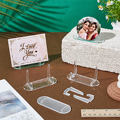 Акриловые подставки для карточных блоков&nbsp;ODIS-WH0106-13A