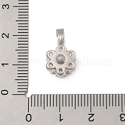 Латунные микро проложить кубического циркония подвески&nbsp;KK-U041-02P-03