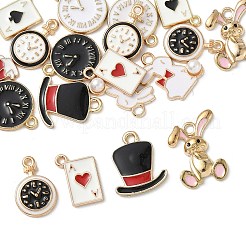 20шт 10 стиля подвески из сплава с эмалью&nbsp;ENAM-FP0002-89