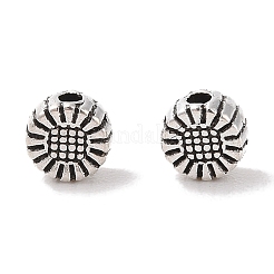 Сплавочные овальные бусины тибетского стиля  LFH10005Y