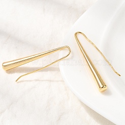 Серьги-капли из латуни&nbsp;X-EJEW-C158-01G