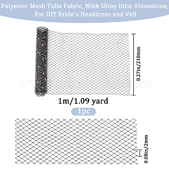 Вуаль из полиэстера и органзы с большими глазами DIY-WH0453-61A