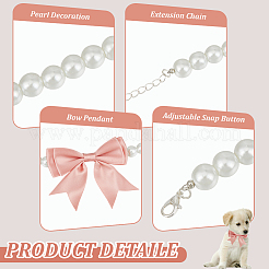 2 шт. 2-х цветные стеклянные жемчужины&nbsp;NJEW-DR00005