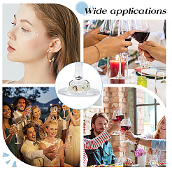 Серьги-кольца из нержавеющей стали 304 STAS-UN0015-66