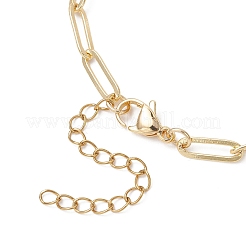 Изготовление браслета-цепочки из круглого белого жемчуга и латунных скрепок&nbsp;AJEW-JB01426