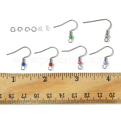 60 шт. 2 крючка для сережек из хирургической стали 316 стиля и нержавеющей стали 304 DIY-FS0005-46