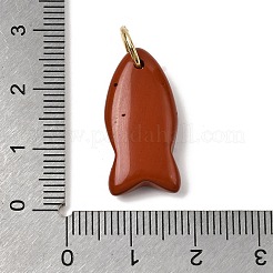 Природные красной яшмы подвески&nbsp;G-A297-01G-12