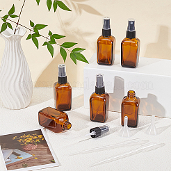 6 шт. стеклянные флаконы-распылители&nbsp;AJEW-WR0002-97