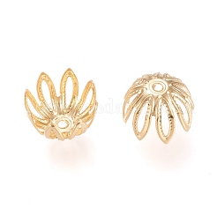 Декоративные колпачки для бусин из нержавеющей стали 304 STAS-K194-17G