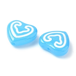 Бусины из стеклянной эмали LAMP-D303-07A