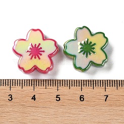 Непрозрачные акриловые бусины&nbsp;MACR-D029-05B