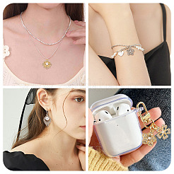 32шт 8 стиля подвески из сплава со стразами FIND-TA0006-35