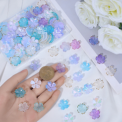 120шт 6 цвета акриловые колпачки для бусин&nbsp;OACR-BM0001-11A