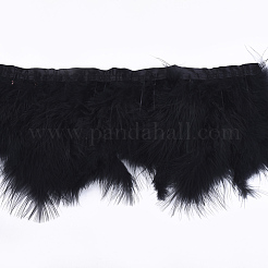 Обрезка бахромы из индюшатых перьев FIND-T037-03A