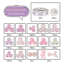 Наборы для изготовления ювелирных изделий карамельного цвета своими руками&nbsp;DIY-YW0004-90B