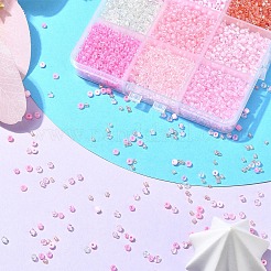 Наборы стеклянных бусин смешанного стиля&nbsp;SEED-YW0002-60A