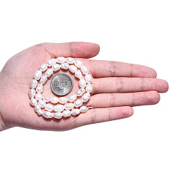 Нити из натурального культивированного пресноводного жемчуга&nbsp;LS-PEAR-N012-06R