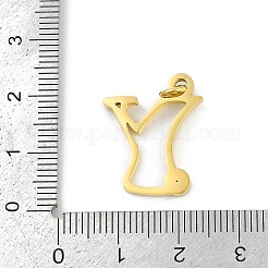 Подвески из нержавеющей стали 304&nbsp;LS-STAS-R137-01G-Y