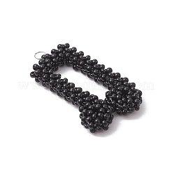 Подвески из стеклянных бусин в виде музыкальных нот&nbsp;PALLOY-MZ00569