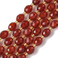 Природного сердолика нитей бисера&nbsp;G-F809-A22-01