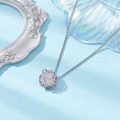 Устойчивый к потускнению нержавеющая сталь 304 макраме мешочек плетеный держатель драгоценных камней кулон изготовление ожерелья NJEW-JN04430-01