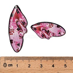 4шт 4 стиля прозрачные подвески из эпоксидной смолы RESI-B032-03B