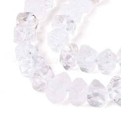 Природных кристаллов кварца бисер нитей G-N327-05-33