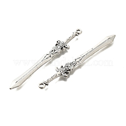 Тибетский сплав стиля большие кулоны FIND-G078-32D-AS