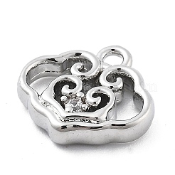 Латунные микро проложить кубического циркония подвески&nbsp;LS-KK-H511-01P-02