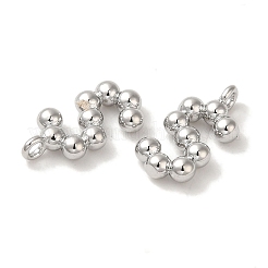 Латунные подвески KK-S368-16P-S