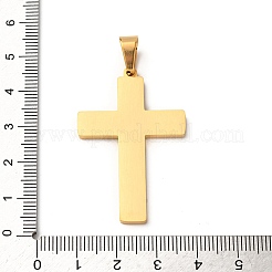 Подвески-кресты Иисуса из нержавеющей стали 304&nbsp;STAS-F323-09G