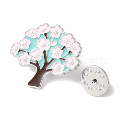 Эмалевые булавки с сакурой&nbsp;JEWB-L022-02B-P