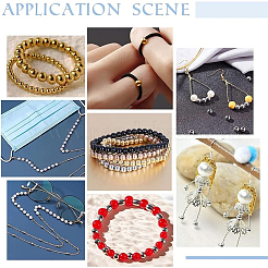 200 шт. 201 бусины из нержавеющей стали STAS-UN0048-85