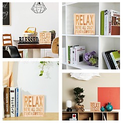 Украшения дисплея натурального дерева AJEW-CN0001-09C