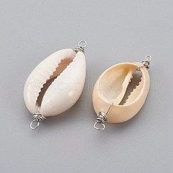 Соединители раковины каури&nbsp;PALLOY-JF00365