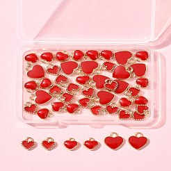 48шт 3 стиля сплава эмалевые подвески&nbsp;ENAM-FS0002-42