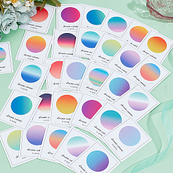 Многоцветная бумажная сургучная печать&nbsp;AJEW-WH0415-36B-01