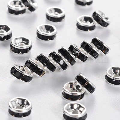 Латунь марки А горный хрусталь Spacer бисер RSB037NF-04-1