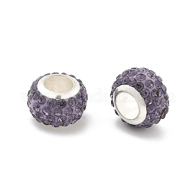 Рондель полимерная глина европейские бусины FIND-U001-01P-1