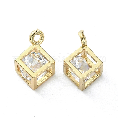 Латунь подвески циркония кубической KK-G462-56KCG-1