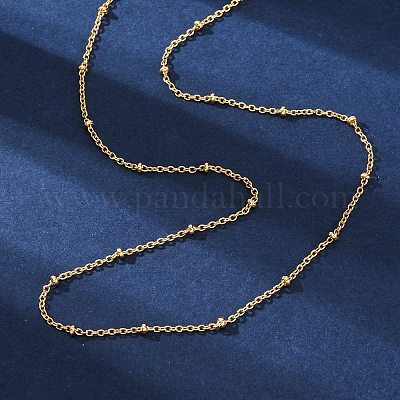 Ожерелья с длинной цепочкой из латуни X-NJEW-K112-09G-NF-1