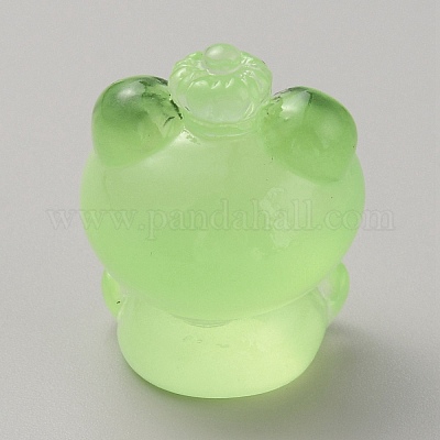 Украшения из светящейся смолы в виде лягушки RESI-SZC0004-15A-1