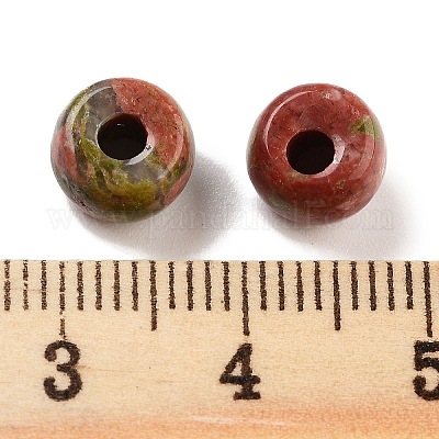 Бусины из природных Unakite G-C134-03R-1