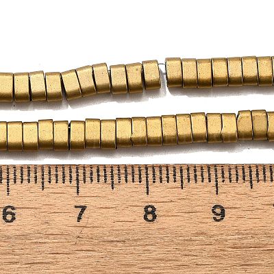 Нити синтетических немагнитных гематитовых бусин с 2 отверстием G-L613-A01-01A-1