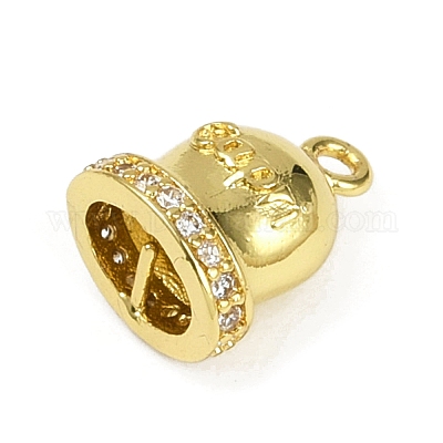 Латунные микро проложить кубического циркония подвески KK-M322-25G-1