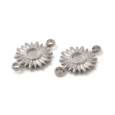 Оправы для кабошонов из не тускнеющей нержавеющей стали марки 304 STAS-C070-03P-1