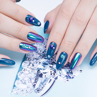 Непрозрачные и прозрачные кабошоны из смолы RESI-WH0034-08B-1